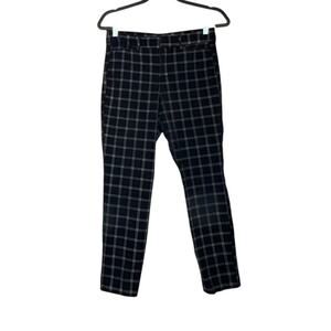 Black Gingham High Rise Pixie 6